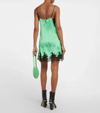 Robe Courte - Vert Vif