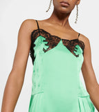 Robe Courte - Vert Vif
