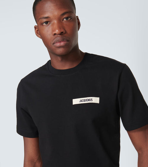 T-Shirt Gros Grain – Jacquemus – Noir