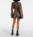 Prada - Short - Brown - Femme