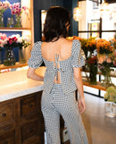 Pantalon Sunset Lover - Blanc Et Noir