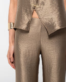 Pantalon Ethereal Muse - Doré