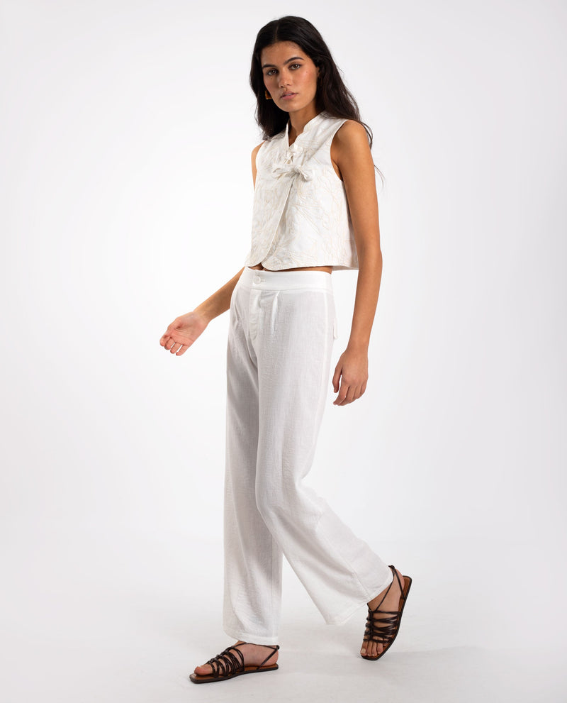 Pantalon Sunny Babe - Blanc