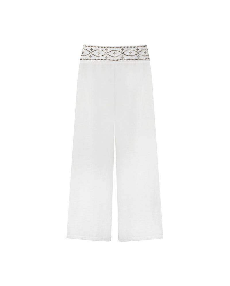 Pantalon Essence - Blanc