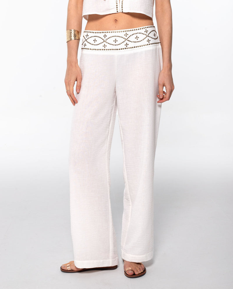 Pantalon Essence - Blanc