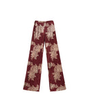 Pantalon Ruby Bloom - Bordeaux