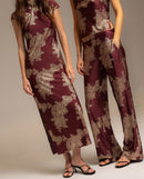Pantalon Ruby Bloom - Bordeaux