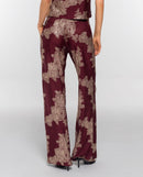 Pantalon Ruby Bloom - Bordeaux