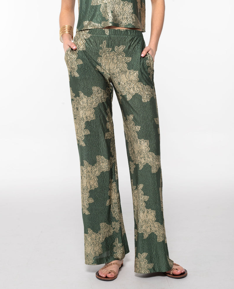 Pantalon Jade Bloom - Vert