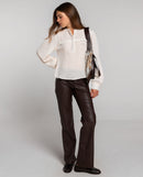 Pantalon Out From Routine - Marron