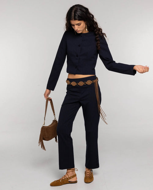 Pantalones Fast Bond - Azul Marino