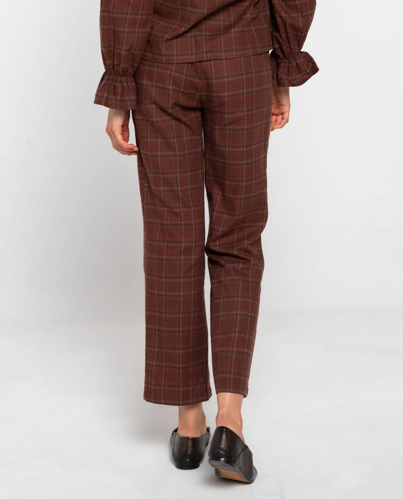 Pantalon City Crush - Marron