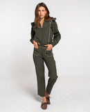 Pantalon First Coffee - Carreaux