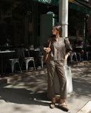 Pantalon First Coffee - Carreaux