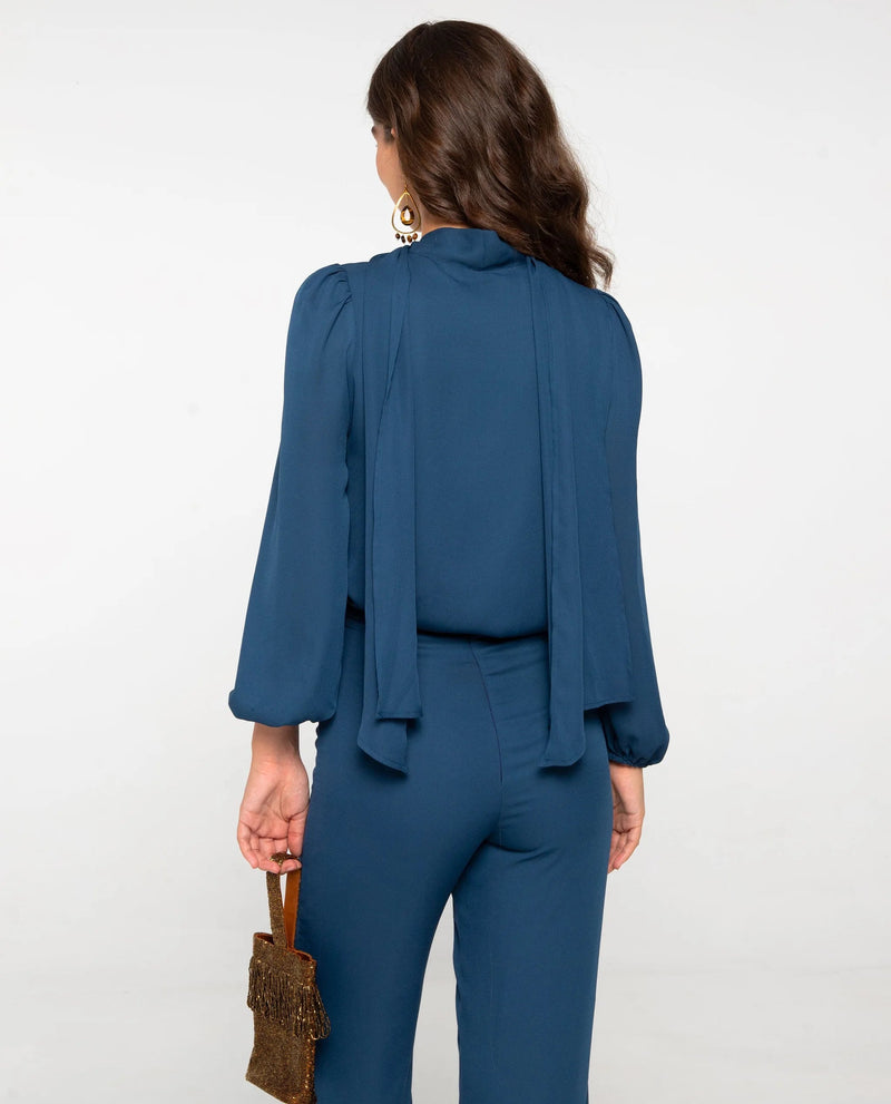 Pantalon Begoña - Bleu