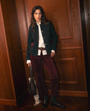 Pantalon Velvet Spell - Bordeaux