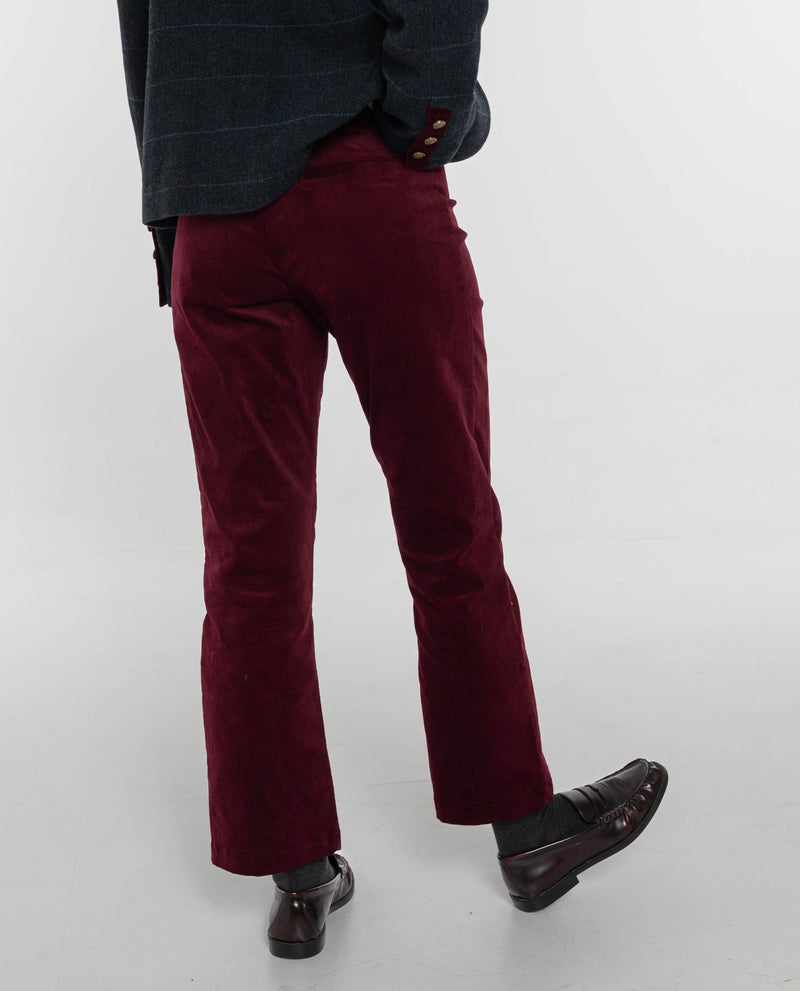 Pantalon Velvet Spell - Bordeaux