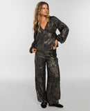 Pantalon Upper Glow - Doré