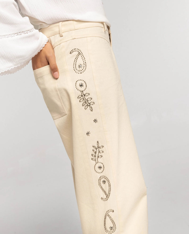 Pantalon Just Girls - Beige