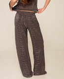 Pantalon Almost Texted You - Marron