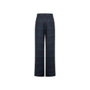 Pantalon - Carreaux Navy Vert - Femme