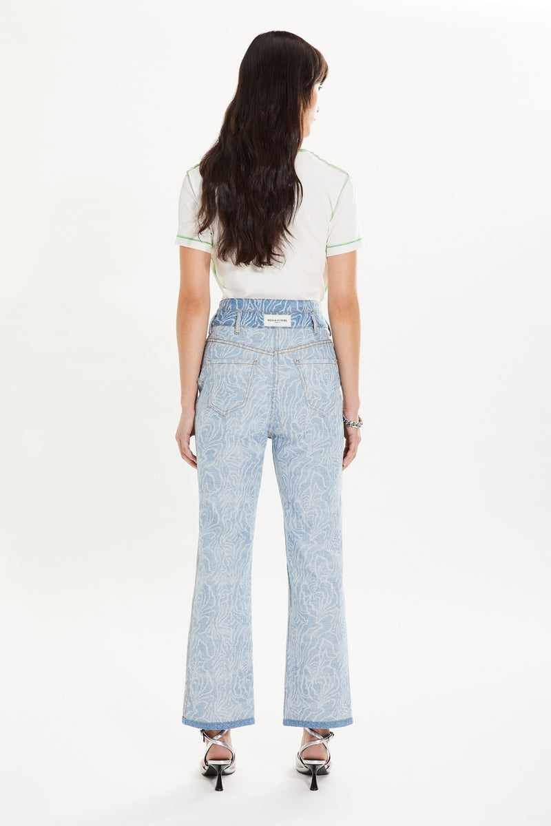 Pantalon - Bleu - Femme