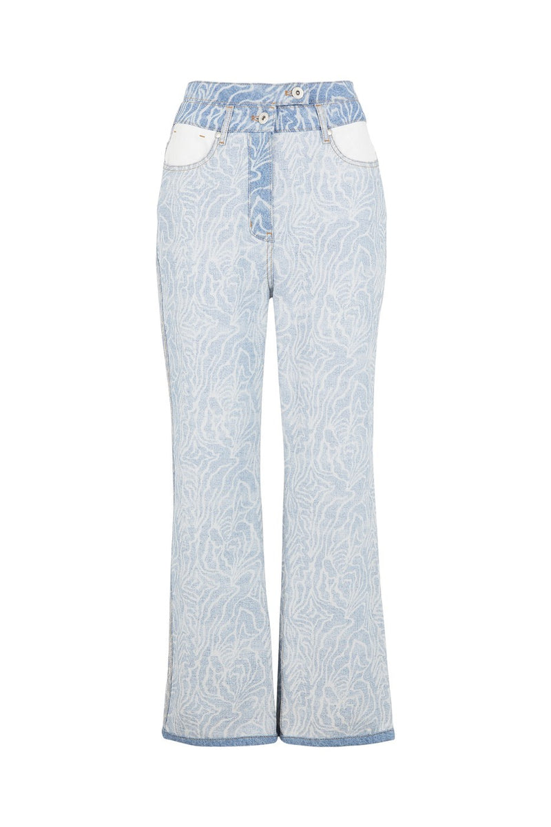 Pantalon - Bleu - Femme