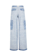 Pantalon - Bleu - Femme