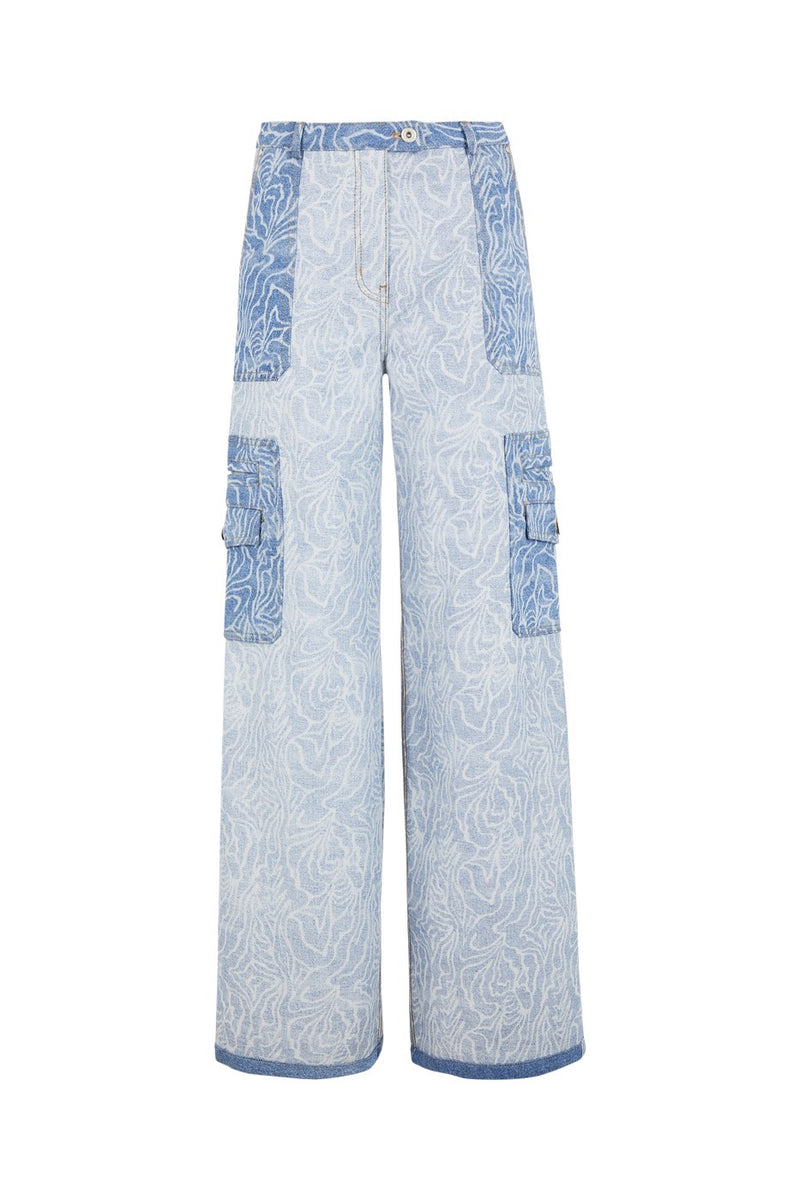 Pantalon - Bleu - Femme