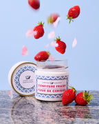 Mermelada de fresa y cerezo