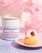 Mermelada de fresa y cerezo