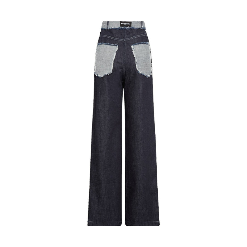 Pantalon - Bleu - Femme