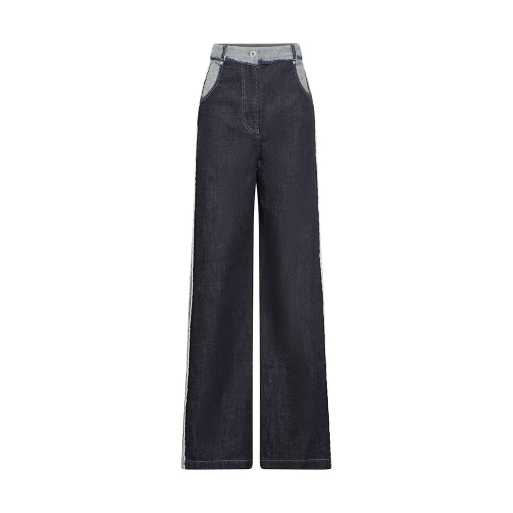 Pantalon - Bleu - Femme