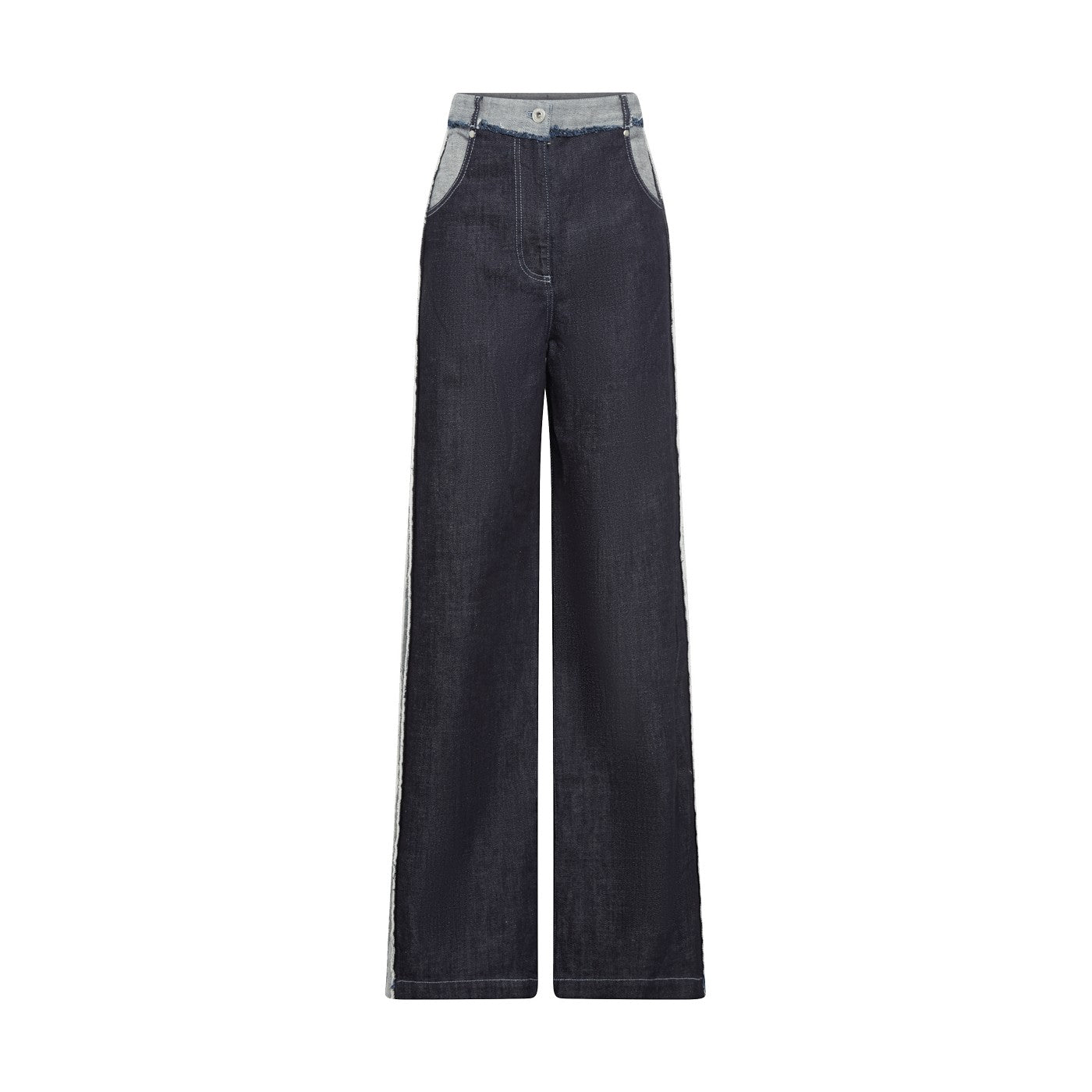 Pantalon - Bleu - Femme