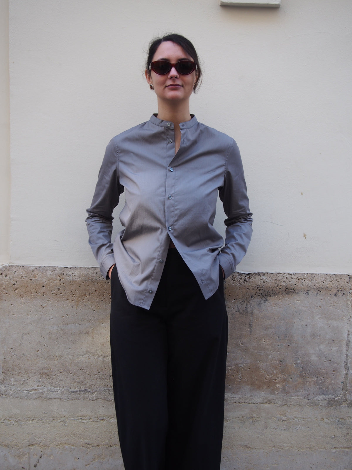 Chemise Copenhagen Grey Stripes