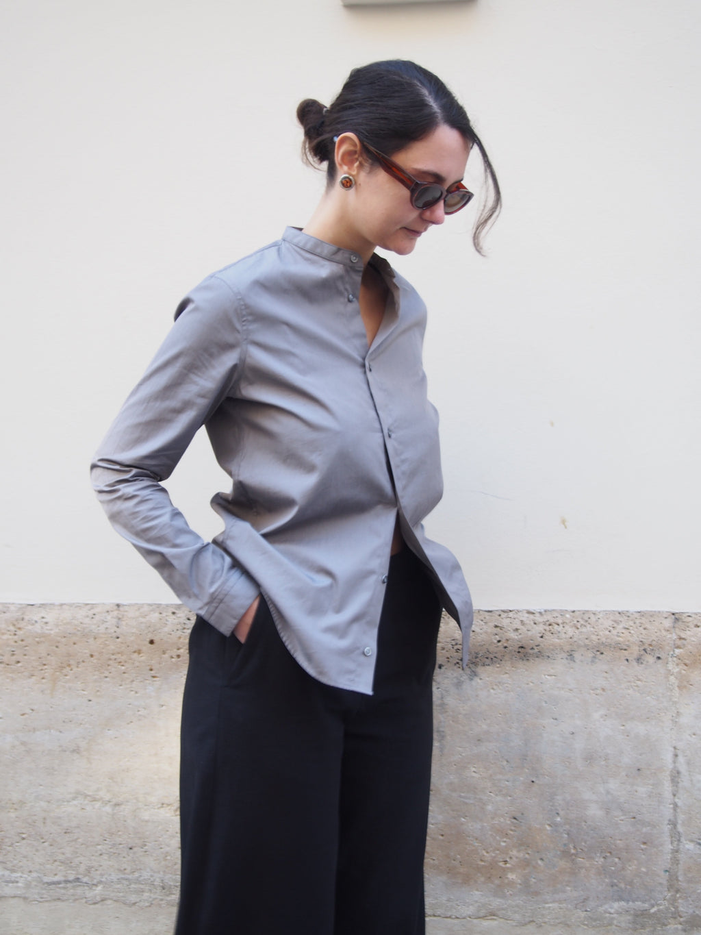 Chemise Copenhagen Grey Stripes