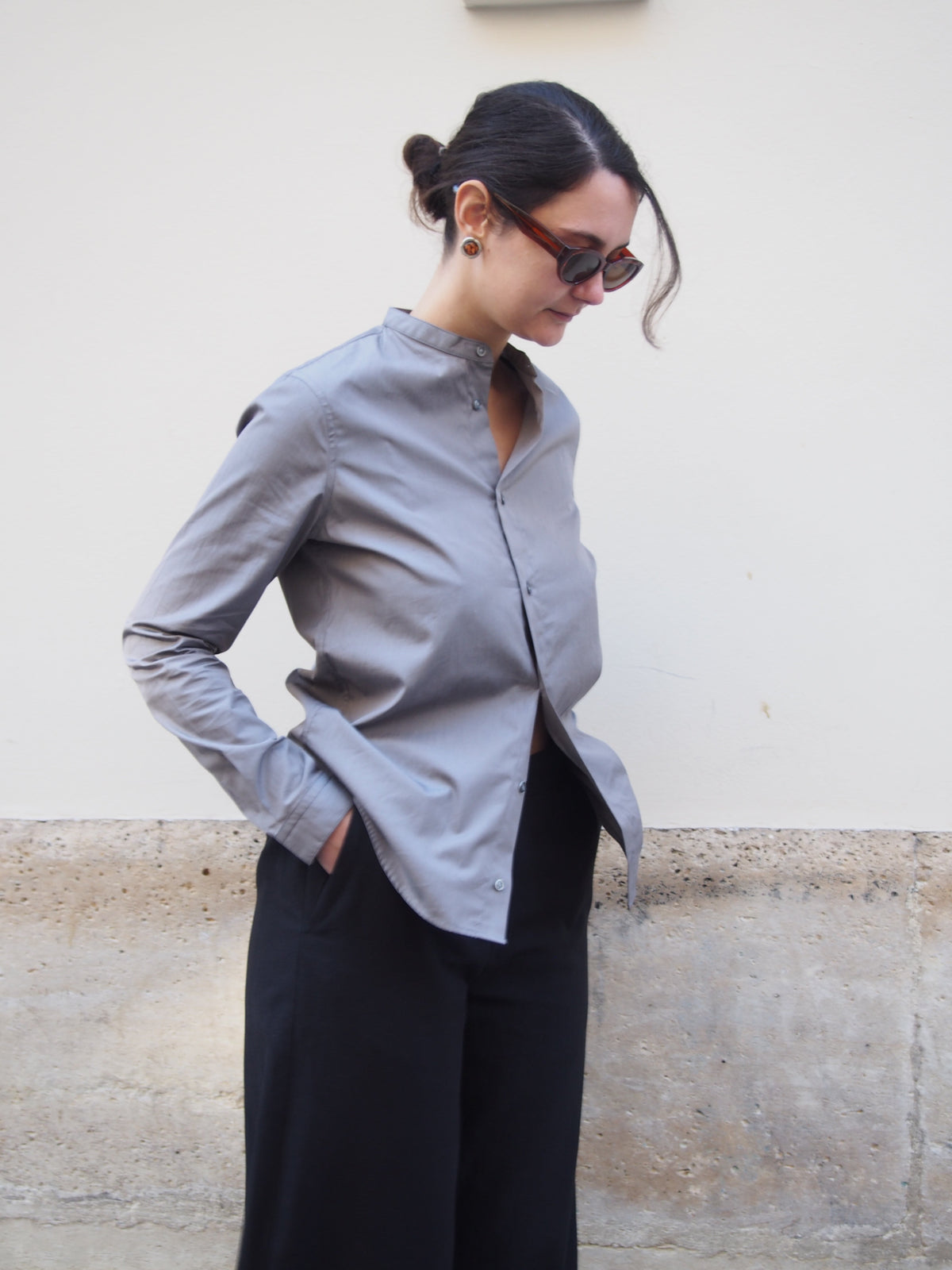 Chemise Copenhagen Grey Stripes