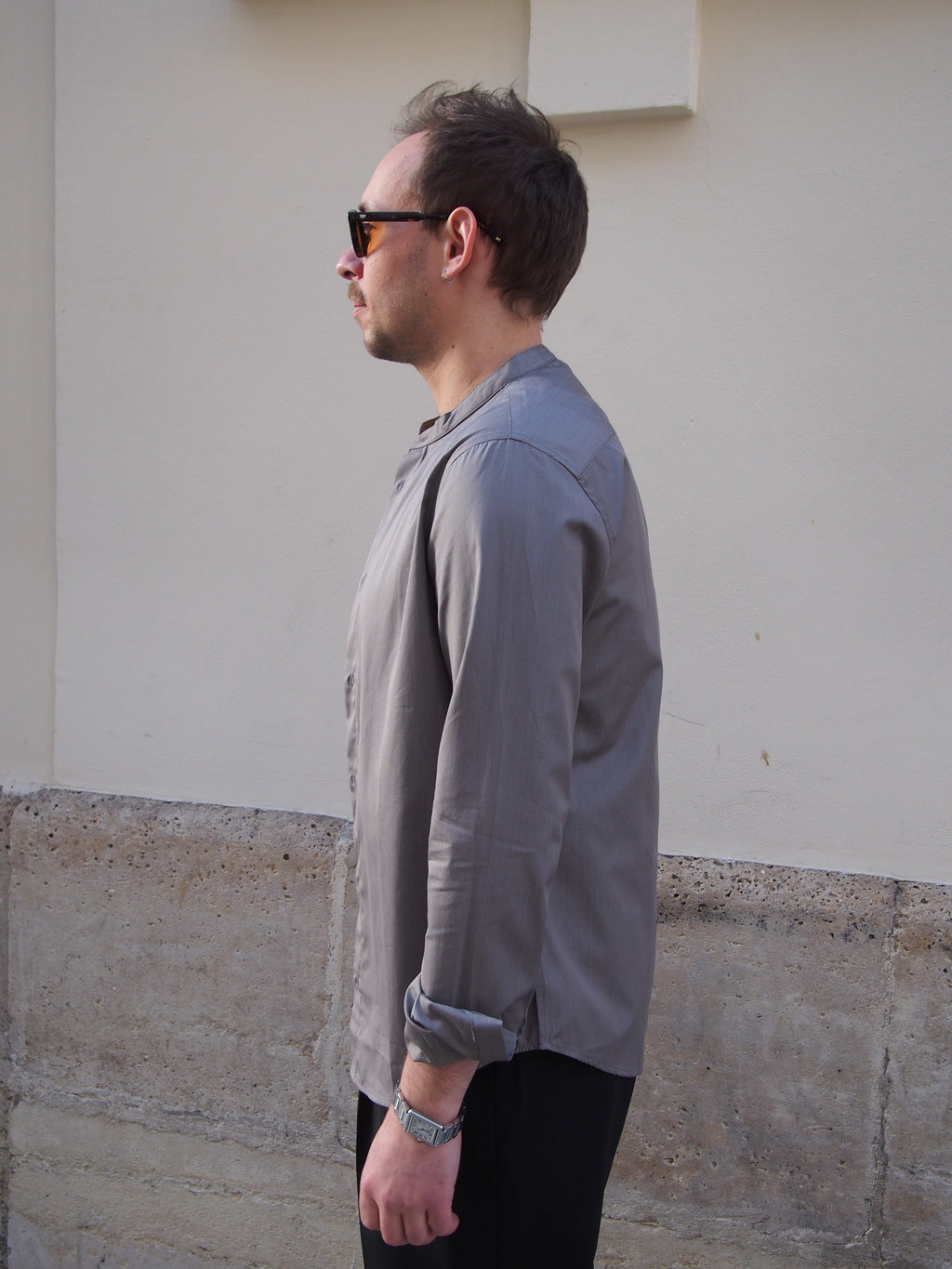 Chemise Copenhagen Grey Stripes