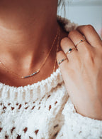 Bague Chaînette Stella - Pierre
