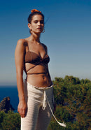 Haut De Maillot Triangle Greta - Marron