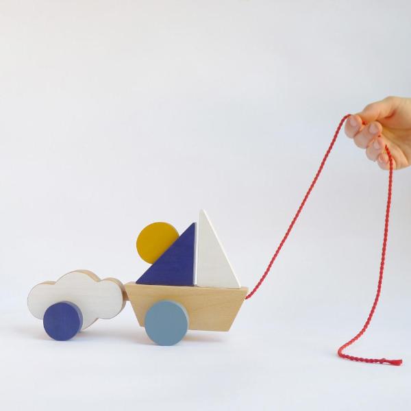 The Wandering Workshop - Boat and Cloud to Pull