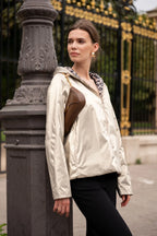 Imperméable Victoria Court - Doré/Léopard