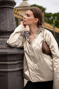 Imperméable Victoria Court - Doré/Léopard