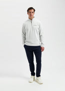 Pull Half Zip - Grey Melee