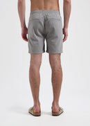 Shorts chinos lavados - Carbón
