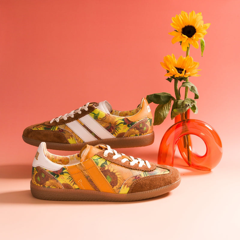 Baskets CAVAL x Les Tournesols