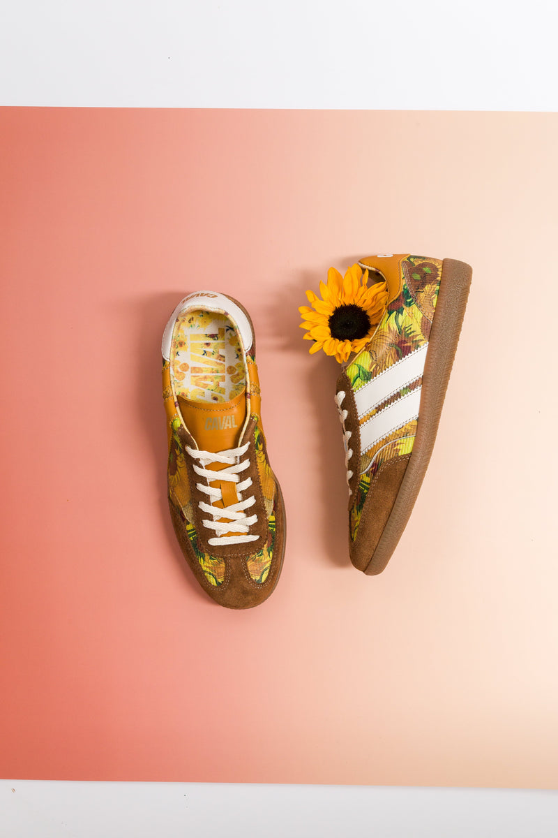 Baskets CAVAL x Les Tournesols