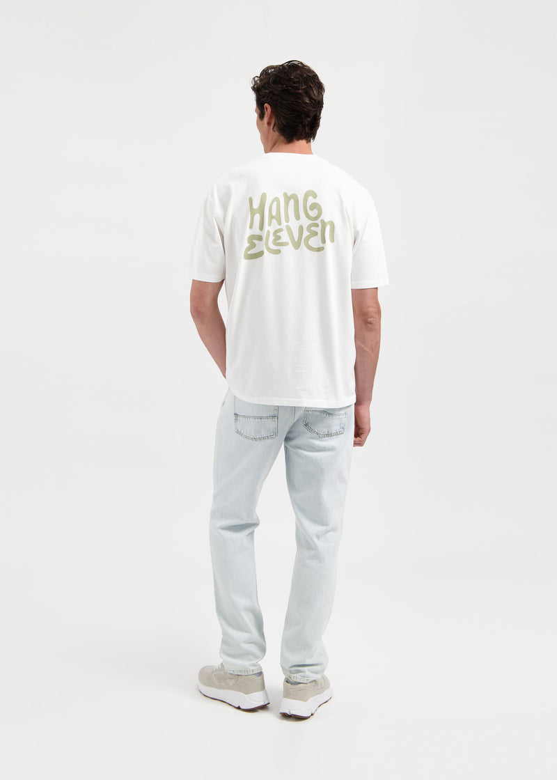 Marca de camiseta - Blanco