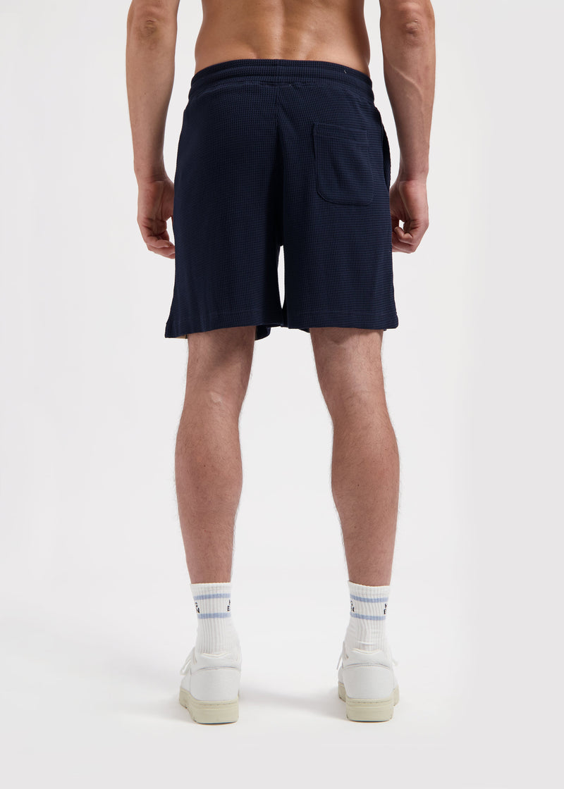 Short Waffle - Navy