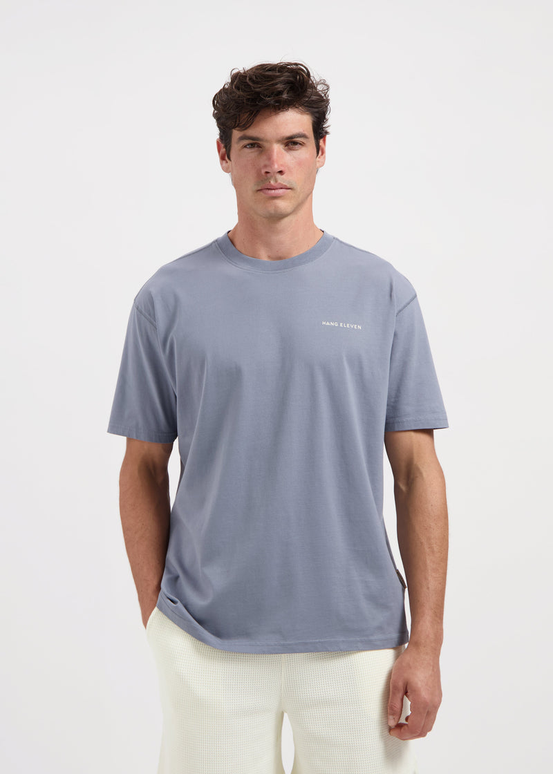 Camiseta de marca - Gris piedra